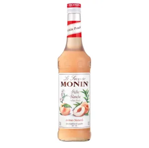 Monin sirop alb de piersici 0,7 l