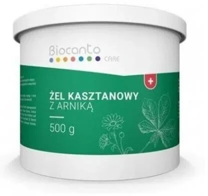 Biocanto Gel de castane cu Arnica 500 g — preț și oferte