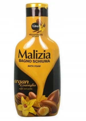 MALIZIA Bio Argan & Vanilie loțiune de baie 1 L
