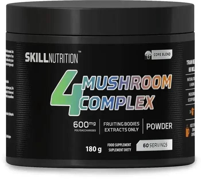 Skill Nutrition 4 Complex de ciuperci 180 g — preț și oferte