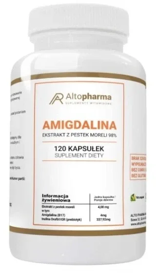 Altopharma Amigdalin 120 capsule — preț și oferte