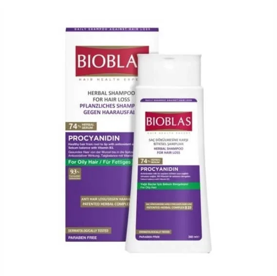 BIOBLAS Șampon pe bază de plante pentru căderea părului ... — preț și oferte