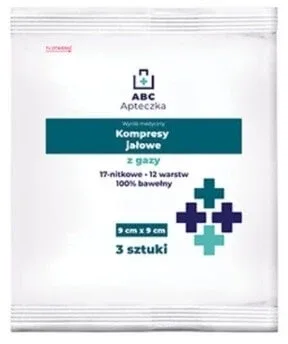 Trusă de prim ajutor ABC Comprese sterile de tifon cu 17 fire 12 straturi ... — preț și oferte