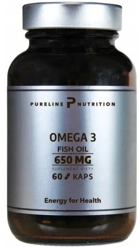 Pureline Nutrition Omega 3 650 mg, 60 capsule — preț și oferte