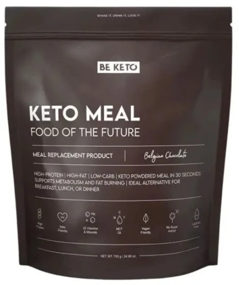 Beketo, Keto Meal - Ciocolată belgiană 700g — preț și oferte