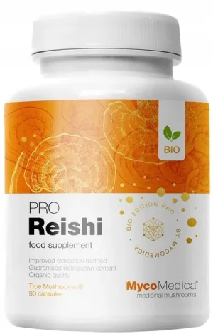 MycoMedica BIO Reishi PRO 30% beta 1,3/1,6 D glucani 90 ...
