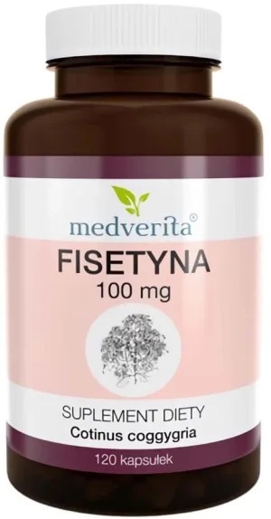 Medverita Fisetin 100 mg Podolia wigwort 120 capsule