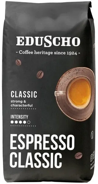 Eduscho Espresso Classico boabe de cafea 1 kg — preț și oferte