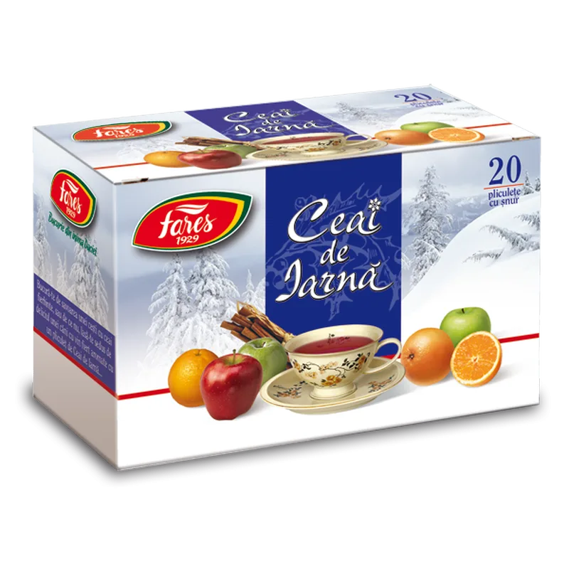 Ceai de iarna, ceai la plic, Fares | 20 plicuri — preț și oferte