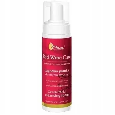 AVA Red Wine Care spumă delicată de spălare facială 150 ml — preț și oferte