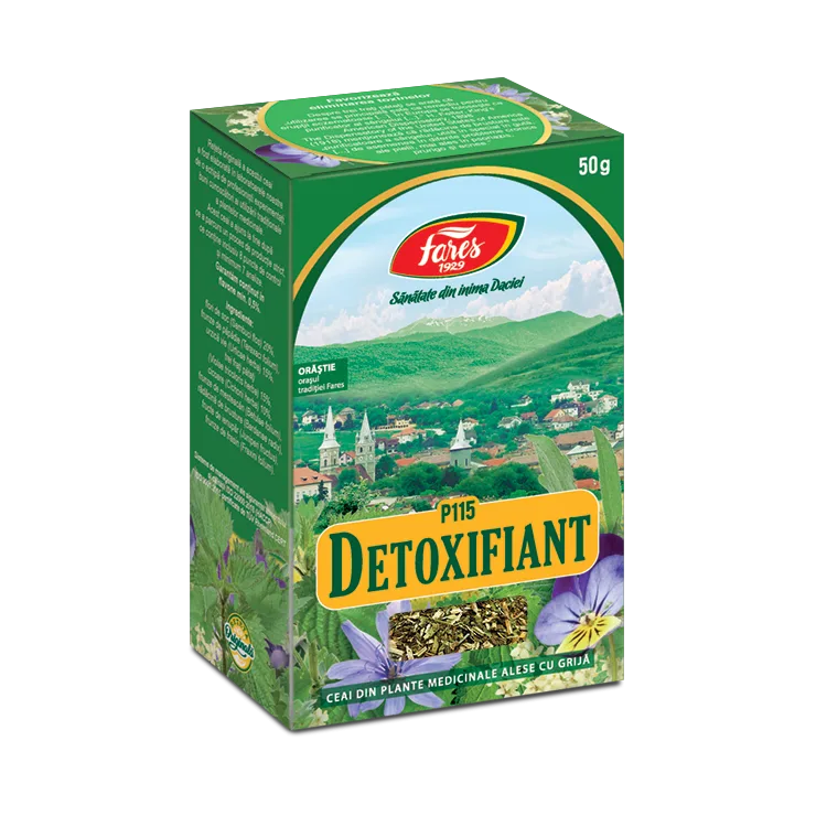 Ceai Detoxifiant, Fares | 50 g — preț și oferte