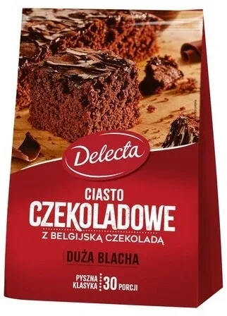 Delecta Tort de ciocolată Foaie mare 670 g — preț și oferte