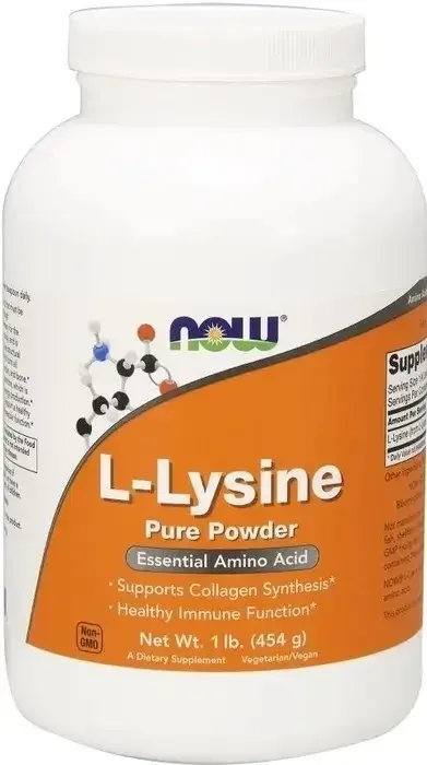 NOW FOODS L-lizină 454 g — preț și oferte