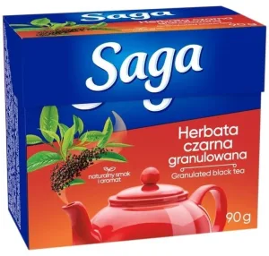 Saga ceai negru granulat 90 g