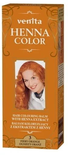 VENITA HENNA COLOR Loțiune colorantă pe bază de plante 3 Fiery ... — preț și oferte