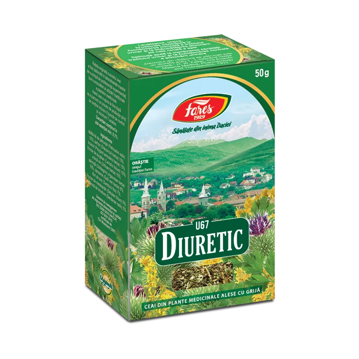 Ceai diurectic, Fares | 50 g — preț și oferte