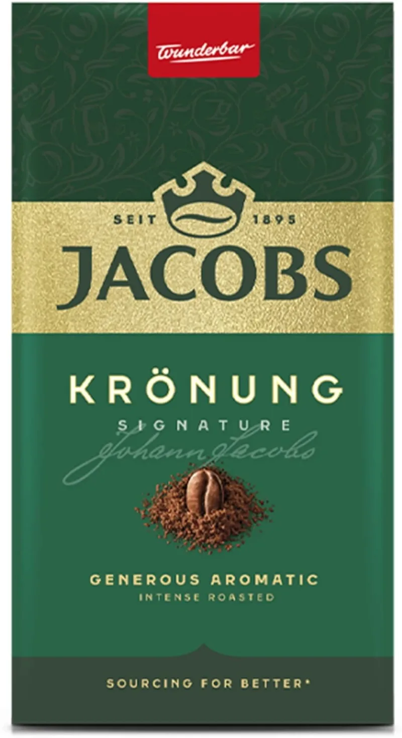 Jacobs Kronung cafea măcinată 500 g — preț și oferte