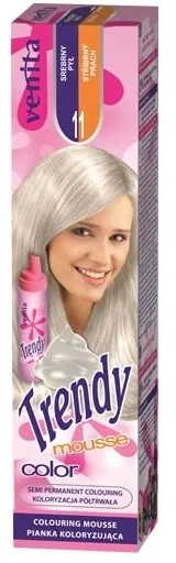 VENITA TRENDY COLOR Mousse 11 Silver Dust 75 ml — preț și oferte
