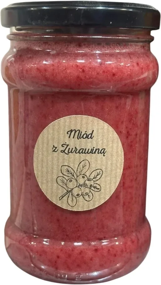 Dworskie Miody Miód z żurawiną 380 g — preț și oferte