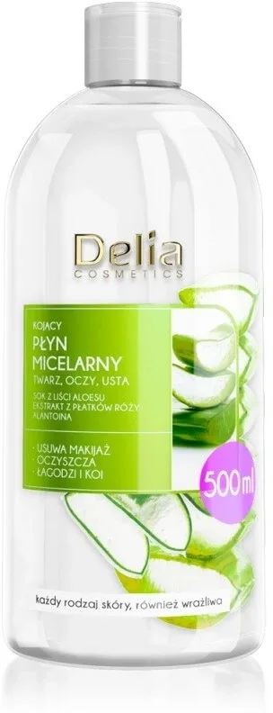 DELIA Aloes Loțiune micelară calmantă 500 ml Delia Cosmetics — preț și oferte