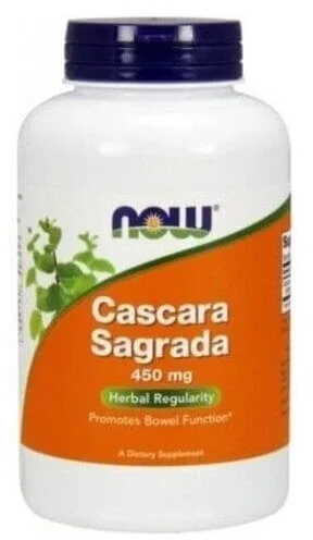 Now Foods Cascara sagrada 450mg 100 capsule — preț și oferte