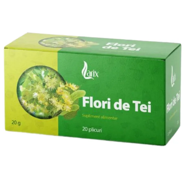 Ceai Flori de Tei, Larix | 20 plicuri LARIX INFINITY — preț și oferte