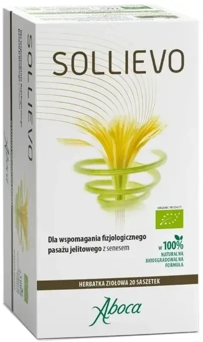 Sollievo ceai 20 pungi — preț și oferte