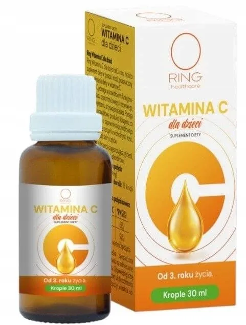 Ring Vitamina C pentru copii picături 30 ml — preț și oferte