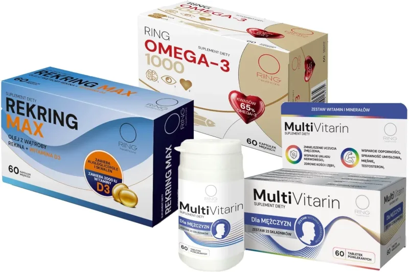 Set de energie și forță pentru bărbați RING — preț și oferte