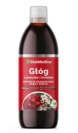 Ekamedica Hawthorn fructe și flori 500 ml
