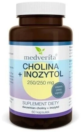 Medverita Colină + Inozitol 60 capsule