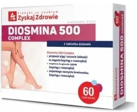 Get Health Diosmin 500 Complex 60 comprimate — preț și oferte