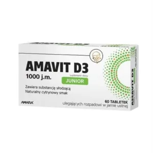 Amavit D3 JUNIOR 1000 UI. 60 comprimate