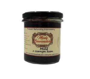 Miody Bieszczadzkie Miód z czarnym bzem 400 g