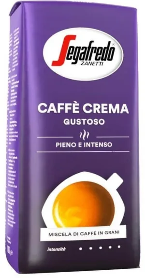 Segafredo Caffè Crema Gustoso, cafea boabe, 1 kg