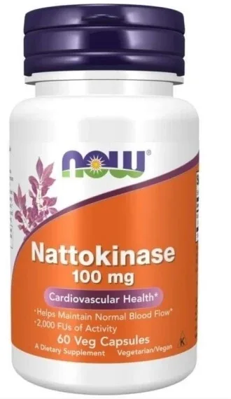 NOW FOODS Nattokinase 100 mg 60 capsule — preț și oferte