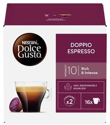 Nescafe Dolce Gusto Doppio 16 capsule — preț și oferte