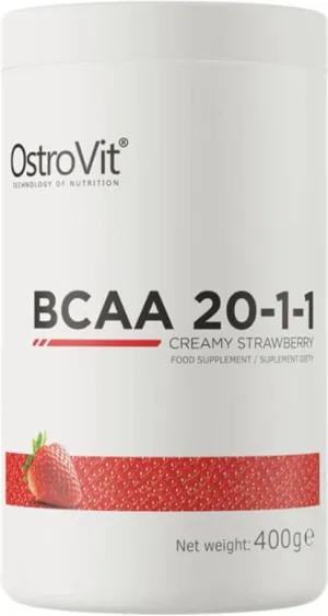 OstroVit BCAA 20-1-1 cremă de căpșuni 400 g