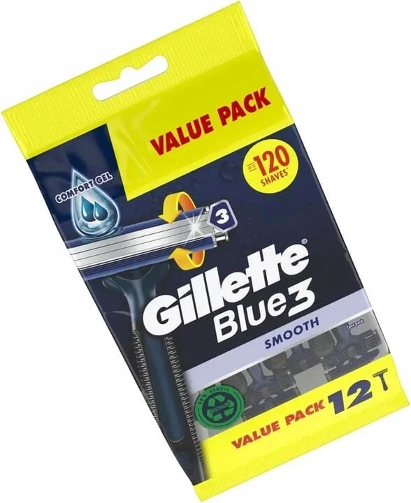 Gillette Blue 3 Aparate de ras de unică folosință 12 buc. Neted — preț și oferte