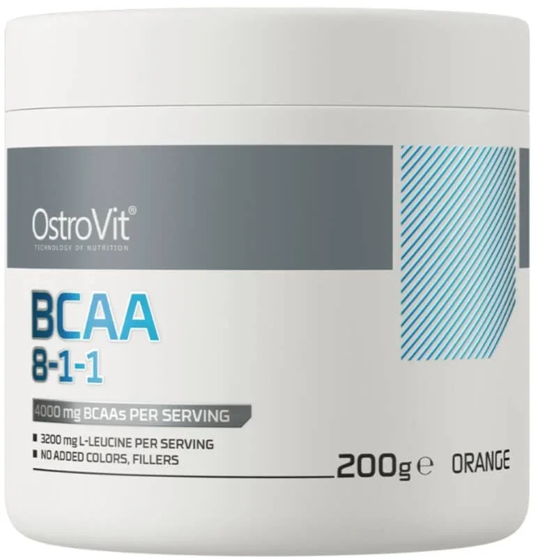 OstroVit BCAA 8-1-1, aromă de portocale 200 g — preț și oferte