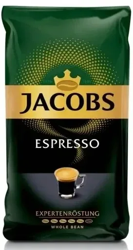 Jacobs Espresso Kraftig boabe de cafea 1 kg — preț și oferte
