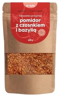 D-nuts Condiment de roșii cu busuioc și usturoi 100 g — preț și oferte