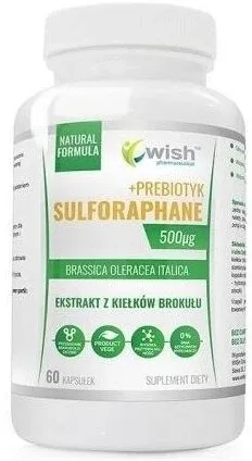 Wish Sulforafan 500 mcg 60 capsule — preț și oferte