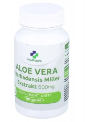 MedFuture Aloe Vera Extract Barbadensis Miller 60 capsule