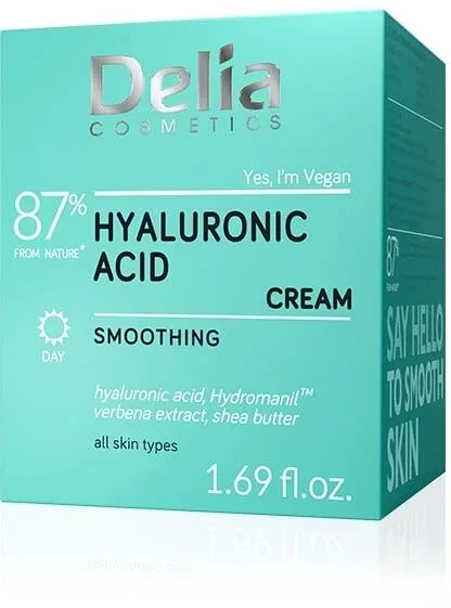 DELIA HIALURON ACID Cremă de zi cu ... Delia Cosmetics — preț și oferte