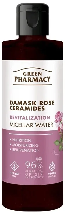 Green Pharmacy Apă micelară trandafir de damasc, ceramide ...