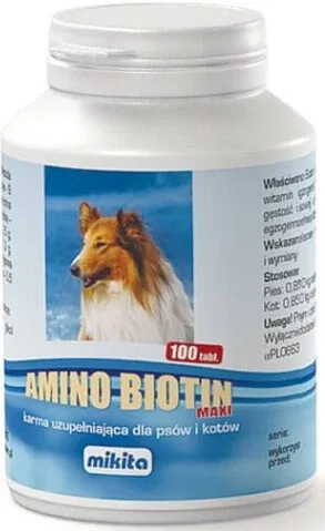 Mikita Amino Biotin Maxi 100 comprimate — preț și oferte