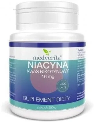 Medverita Niacin 16 mg 250 g — preț și oferte