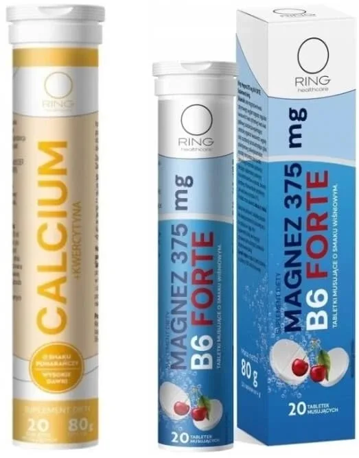 Inel de calciu + Quercetin + set de magneziu — preț și oferte