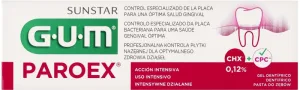 Sunstar GUM Paroex pastă de dinți 0,12% CHX 75 ml